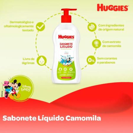 Imagem de Sabonete líquido huggies camomila 200ml