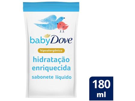 Imagem de Sabonete Líquido Infantil Baby Dove  - Hidratação Enriquecida 180ml