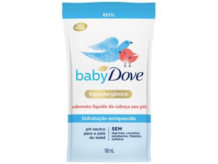 Imagem de Sabonete Líquido Infantil Baby Dove  - Hidratação Enriquecida 180ml