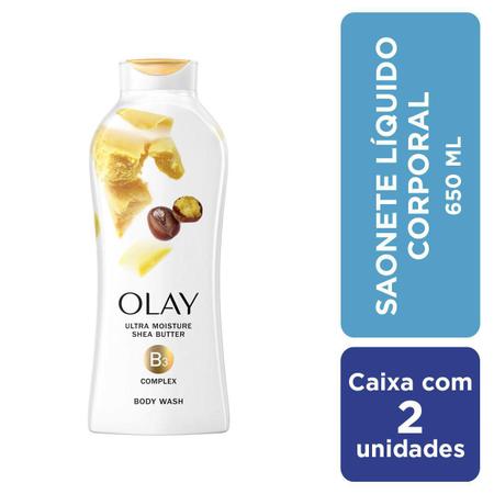 Imagem de Sabonete Líquido Olay Moisture Shea Butter 364 Ml - 2Un