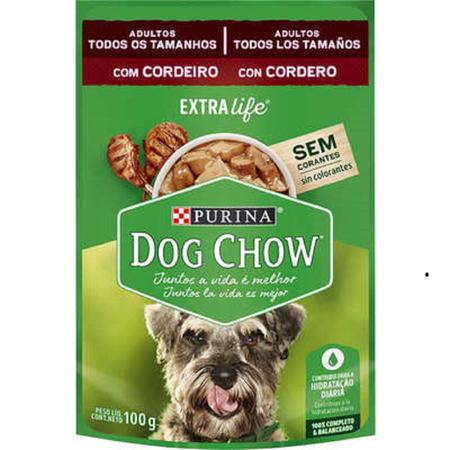 Imagem de Sachê Dog Chow Para Cachorro Adulto Todos os Tamanhos 100gr