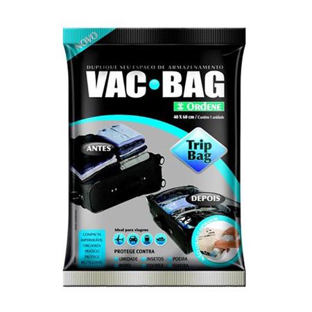 Imagem de Saco Á Vácuo Protetor VAC BAG Transparente Trip Bag 60 X 40 Cm