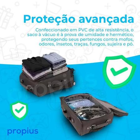 Saco À Vacuo Roupas Armenamento Embalagem Plástico Bag - Fullcommerce Imagem de Saco À Vacuo Roupas Armenamento Embalagem Plástico Bag