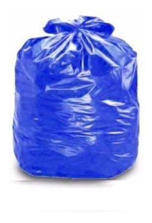 Imagem de Saco Azul Para Lixo 40 Litros (500 Unds) Coleta Seletiva