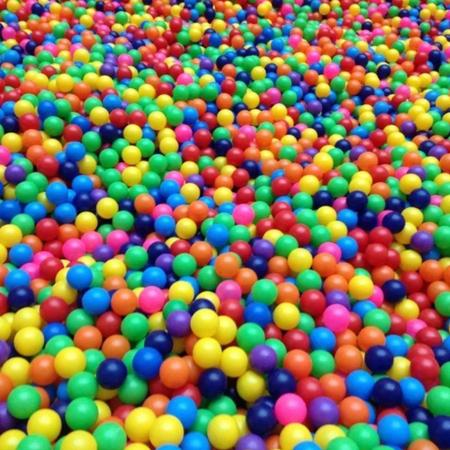 100 pces caçoa bolas coloridas do poço do divertimento para bebês