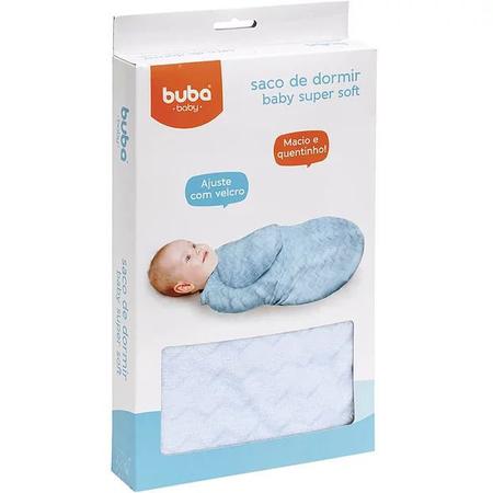 Imagem de Saco de dormir baby super soft azul - buba baby