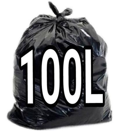 Imagem de Saco De Lixo 100 Litros Super Reforçado 100 Unid Fabricante