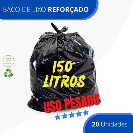Imagem de Saco De Lixo 150 Litros Reforçado Grosso