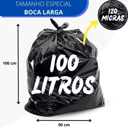 Imagem de Saco De Lixo 150 Litros Reforçado Grosso