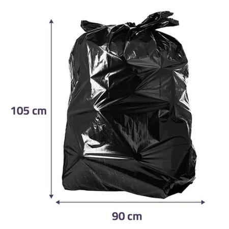 Imagem de Saco De Lixo 150 Litros Super Resistente 200 Un Simples