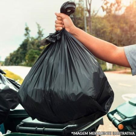 Imagem de Saco De Lixo 240 Litros Preto Reforçado 100 unidades Para Escritórios, Empresas, Domicílios e Residenciais