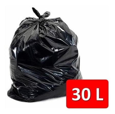 Imagem de Saco De Lixo 30 Litros Resistente 100 Unid