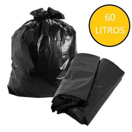 Imagem de Saco De Lixo 60 Litros Econômico 100 Unidades Oferta
