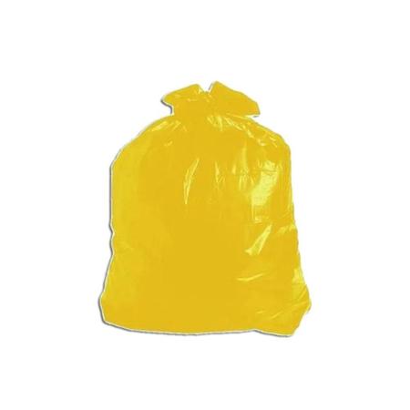 Imagem de Saco De Lixo Amarelo 60L Pacote Com 100 Kit 3