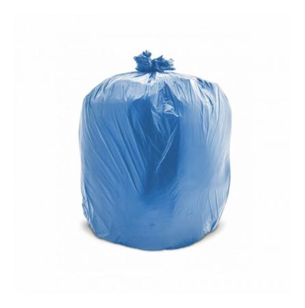 Imagem de Saco De Lixo Azul 40l Pacote Com 100 Kit 10