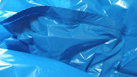 Imagem de Saco de Lixo DoBrasil Azul em Rolo Perfumado 30L c/20 sacos