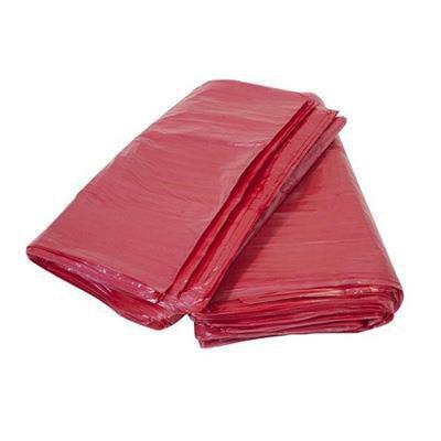 Imagem de Saco de Lixo Econômico 60L Vermelho 58x76cm 0,004 PT 100 UN Poliplast