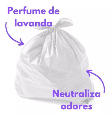 Imagem de Saco de Lixo Neutralizador Odores 15 Litros 60 Sacos 39x58cm
