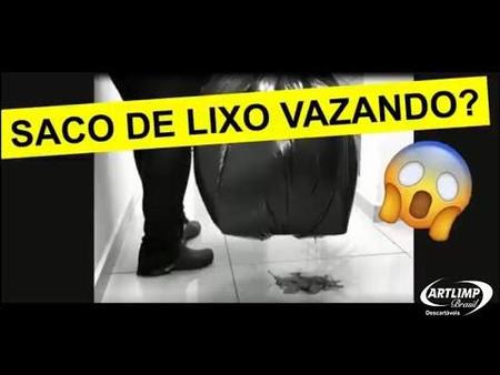 Imagem de Saco de Lixo Preto 60 Litros 100 Unidades Artlimp