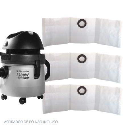 Imagem de Saco Descartável Aspirador Electrolux Hidrovac A10 c/06 un Refil com Bocal de encaixe 65mm