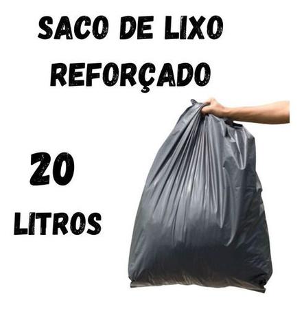 Imagem de Saco Lixo 20 Litros Reforçado 1 Kg   ( +/- 30 )  Resistente