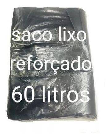 Imagem de Saco Lixo Reforçado 60 Litros 100 Unidades