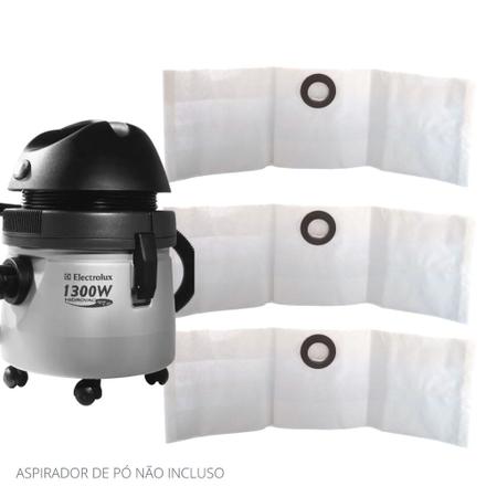 Imagem de Saco para Aspirador De Pó Electrolux Descartável Hidrovac A10 com bocal de encaixe 65 mm