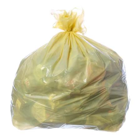 Imagem de Saco para Lixo com Capacidade de 50 Litros Amarelo com 100 Unidades Itaquiti