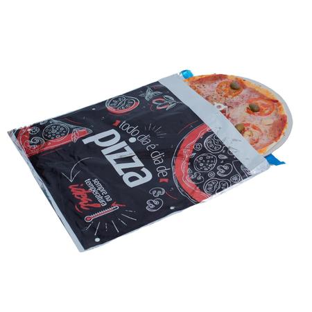Imagem de Saco Térmico Metalizado para Pizza 200 Unidades