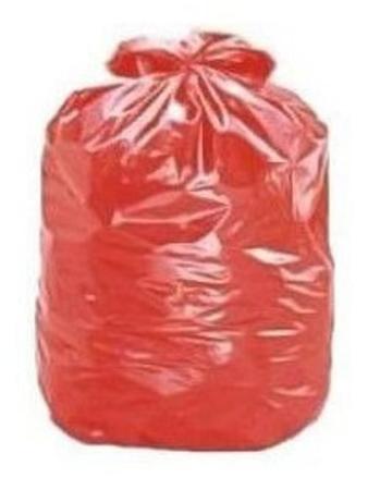 Imagem de Saco Vermelho Para Lixo 40 Litros (500 Unds) Coleta Seletiva