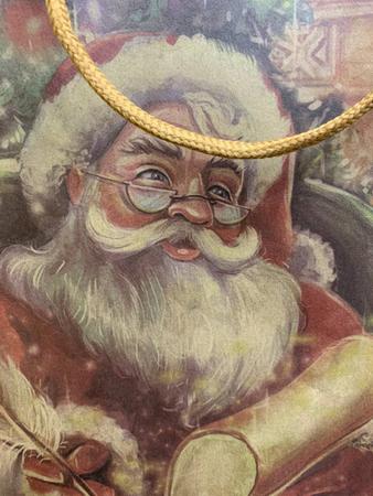Imagem de Sacola Kraft Decorada Estampada Papai Noel 32X24X8CM Magizi 