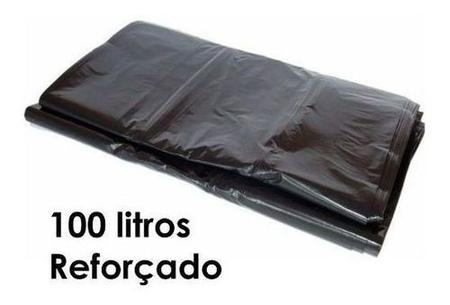 Imagem de Sacos De Lixo 100 Litros Reforcado C/10 Boca Larga Qualidade