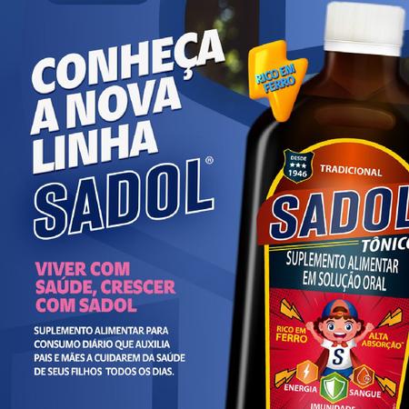 Imagem de Sadol Tônico Chocolate Suplemento Catarinense 400ML