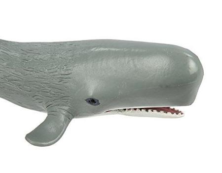 Imagem de Safari Ltd Safari Sea Life Cachalote Realista Modelo de estatueta de brinquedo pintado à mão para idades 3 e acima
