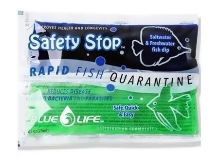 Imagem de Safety Stop Blue Life 25ml Tratamento Para Peixes Quarentena