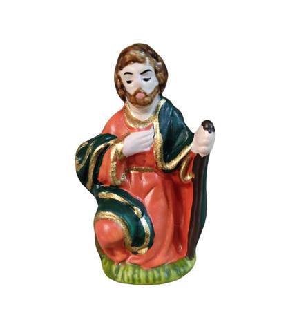 Imagem de Sagrada Familia Miniatura Decoração Enfeite Natal Presépio