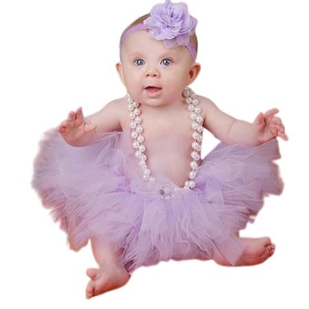 Imagem de Saia bailarina bebê lilás