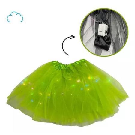 Saia de cheap tule volumosa