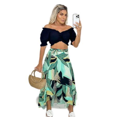Saia hotsell envelope babado
