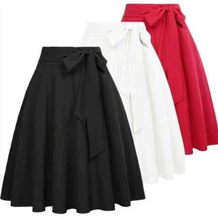 Saia feminina envelope god midi lisa estilo fashion Fil Modas
