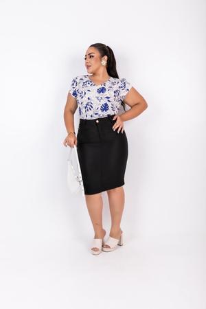 Saia Jeans Secretaria Plus Size Zagnetron Evangelica Saia Plus