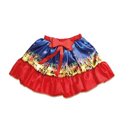 Saia infantil best sale caipira