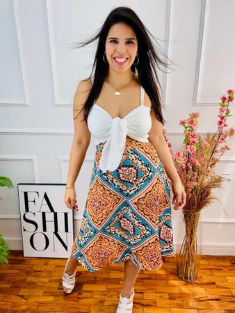 Saia midi best sale com notas musicais