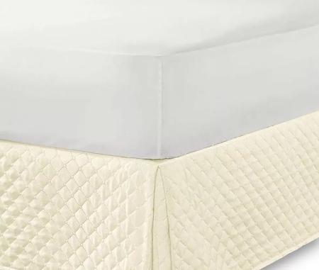 Imagem de Saia Para Cama Box Casal Queen Size Matelada Microfibra