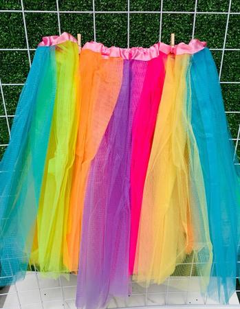 Saia de best sale tule em casa