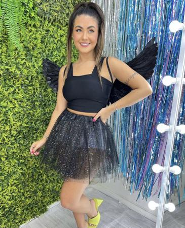 Fantasia com saia tule sale