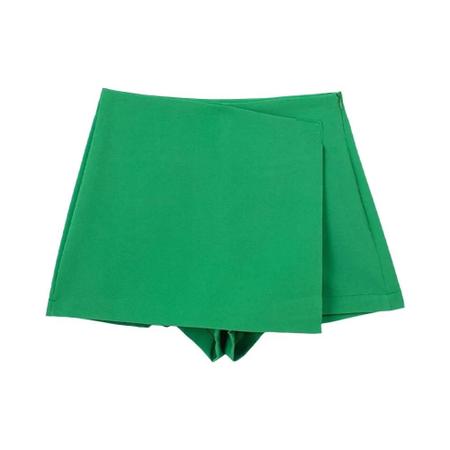 Imagem de Saias Shorts Assimétricas de Cintura Alta - Estilo Vintage Chic Willshela