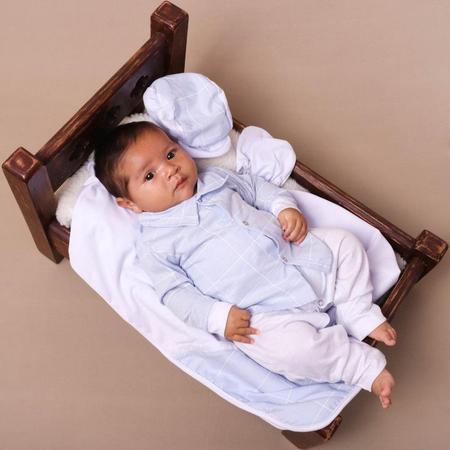 Sa da Maternidade Menino Noah Azul Beb 5 Pe as Conjunto Kit