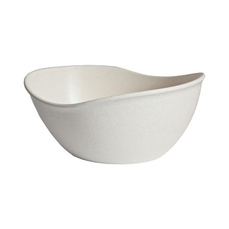 Imagem de Saladeira bowl oval design bege marfim vasilha salada pipoca