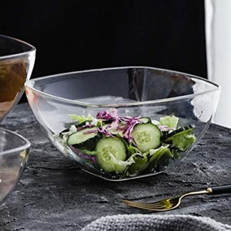 Imagem de Saladeira de acrílico Tigela para Frutas Legumes e Verduras 3000ml